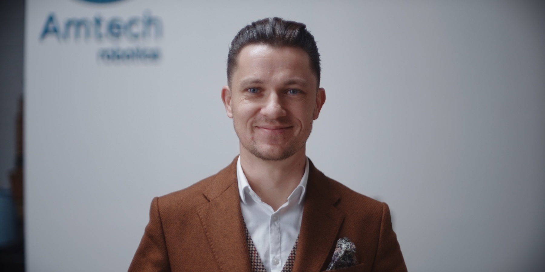 Natáčení videomedailonku zaměstnance AMTECH